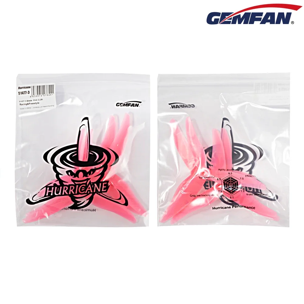 10Pairs (10CW + 10CCW) Gemfan  - Fpv Drone Propeller 评论和价格