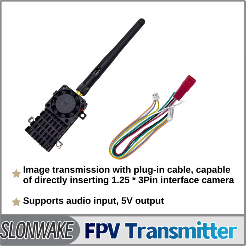 SLONWAKE 5.8G 3000mW Simulatio - Fpv Drone Transmitter 评论和价格
